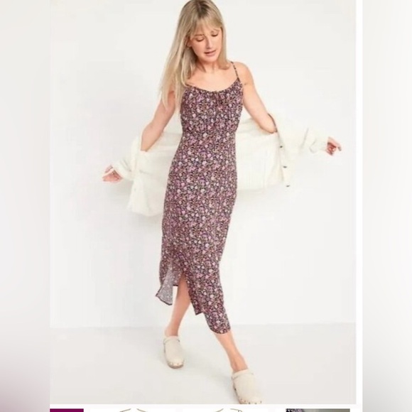 Old Navy Dresses & Skirts - Old Navy Floral Cami Midi Dress